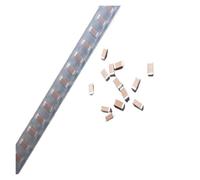 100PCS 1206 104 4.7NF 10NF 22NF 47NF 100NF 220NF 50V SMD Capacitor 472 0.01/0.022/0.047/0.1/0.22/uf 103 223 473 224 k/m/z Kit BIANMTSW(100NF(104) 50V)