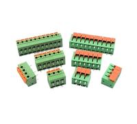 100pcs 142V 142R 5.08mm/0.2" Side/TOP Entry 2P3P4P6P8P10P 141V 141R FFKDSA1/V-2.54mm/0.1" PCB Spring Terminal Block Connector(141V 2.54mm,2P)