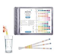 100PCS 16 in 1 Water Testing Kits for Drinking Water PH, Chlorine, Iron, Copper, Nitrate, Lead Testing Kit Water Hardness Test Strips Drinking Water Test Kit Fish Tank Aquarium Test Kit