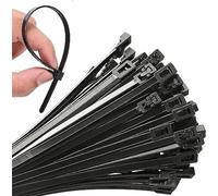 100Pcs 18 Inch Heavy Duty Industrial Zip Toes 120lbs Tensile Strength