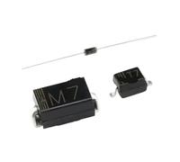 100PCS 1N4007 IN4007 4007 1N4007W 1N4007WS DO-41 M7 DO214-AC SOD123FL SOD323 1A 1000V DIP SMD Rectifier Diode A7 T7 D7(M7 SMA)