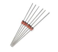 100PCS 1W Zener Diode Assorted Kit 3V 3.3V 3.6V 5.1V 5.6V 7.5V 10V 12V 13V 15V 16V 18V 20V 22V 24V 30V 33V 47V Assortment Set(100pcs 1N4744A 15V)