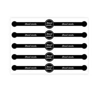 100Pcs 20 Sheets Handmade Food Baking Seal Stickers Self Adhesive Bakery Stickers Food Retail Package Sticker Long Label Sealing Stickers Gift Wrapping Tamper Evident Seal Decorative Labels