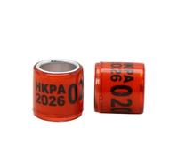 100Pcs 2026 Style Digital Bird Foot Rings Inner Diameter 8mm Pigeon Racing Training Tools Bird Identification Supplies,Inner Diameter 8mm