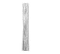100PCS 22/20 Gauge Floral Stems For Artificial Flower Making Crafts(White)