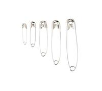 100pcs 22/28/38/45/54mm Silver Gold Safety Pins DIY Sewing Tools Accessory Iron Needles Pin Brooch Apparel Accessories For Clothing, Arts & Crafts, Sewing(Sliver,28mm)