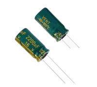 100PCS 2200U 2200UF 16V motherboard LCD high-frequency electrolytic capacitor 2200UF16V 10X20