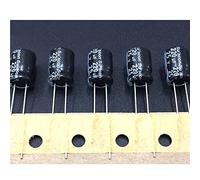 100pcs 220uF 25V Su'scon SK Series 8x12mm 25V220uF Aluminum Electrolytic Capacitor