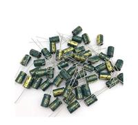 100pcs 220uF 35V 105C Electrolytic Capacitor 35V 220UF 8x12mm Aluminum Electrolytic Capacitor BIANMTSW