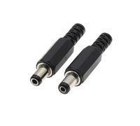 100PCS 24V 12V 3A Male Plugs + Female Socket Panel Jack 5.5x2.1mm DC Power Connector Electrical Supplies 5.5 * 2.5 IDGTTLDF(100PCS Male Head,5.5X2.1MM)