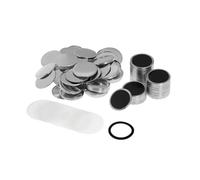 100PCS 25-58MM Magnet Refrigerator Button Badge DIY Making Materials Magnetic Fridge Badge Parts Compatible(58mm Strong Magnet Button)