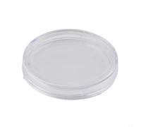 100pcs 25mm Round Coin Capsules With Storage Box Clear