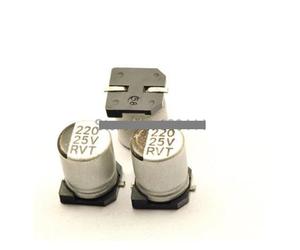 100PCS 25V220UF SMD Electrolytic capacitor 220UF 25V 8 * 10.5mm IDGTTLDF