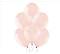 100pcs 27 cm 10.5 Inch Balloon 27cm Transparent Red Crystal Soap