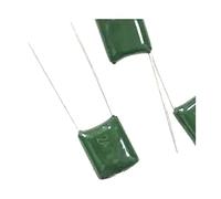 100PCS 2A104J Polyester film capacitor 100nF 0.1uF 100V 2A 104J