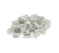100PCS 3 * 6 * 4.3 mm 2pin SMD DC12V 50mA Tact Switch Push Button Touch Micro Switch 3x6x4.3mm White Button