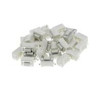100PCS 3 * 6 * 4.3mm 2pin SMD DC12V 50mA Tact Switch Push Button Touch Micro Switch 3x6x4.3mm White Button