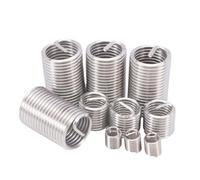 100pcs 3/8-24 3D insert length helicoil Stainless Steel Screw Thread insert Wear Wire Screw Sleeve