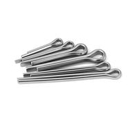 100pcs 304 Stainless Steel Cotter Pin U-pin Metal Shaft Lock Fixing Split Pins M3-M8 for Trucks(M3.2,50mm)