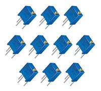 100Pcs 3266W Potentiometer 100R 200R 500R 1K2K 5K 10K 20K 50K 100K 200K 500K 1M Ohm Trimpot Trimmer Adjustable Precision Resistor DIY Accessories (Size : 500 Ohm)