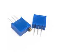 100PCS 3296W 502 5K OHM Trimpot Trimmer Potentiometer High Precision 3296 Variable Resistors BIANMTSW(50R)