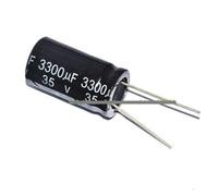 100PCS 3300uF 35V Radial Electrolytic Capacitor 35V3300UF 16mm X30mm IDGTTLDF