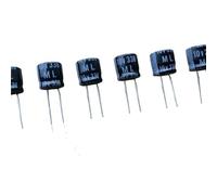 100pcs 330uF 10V 8x7.5mm Long Life 10V330uF Aluminum Electrolytic Capacitor IDGTTLDF