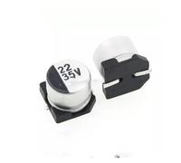 100PCS 35V22UF SMD aluminum electrolytic capacitor 22UF 35V 6.3 * 5.5mm diy supplies