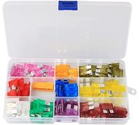 100pcs 3A 5A 7.5A 10A 15A 20A 25A 30A 35A 40A Standard Blade Car Fuses Assortment Car Blade Fuse Auto Boat Motorcycle Fuse Protected circuits