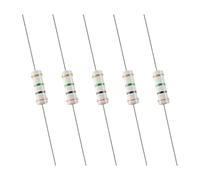 100Pcs 3Mohm Resistor 1W 5% Metal Oxide Film Resistors Axial Lead Flame Proof for DIY Electronic Projects and Experiments Tolerance Component