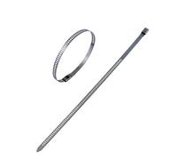 100pcs 4.5mm*100/150/200/250/300/350/400/450/500mm Stainless Steel Cable Ties Stainless Steel tie bar 304(4.5x500mm)