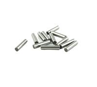 100pcs 4 mm Bearing Steel Cylindrical Pin Locating Pin Needle roller Thimble Length 4 5 6 8 10 12 14 15 16 17 18 20 22 24-50 mm(M4x5mm 100pcs)