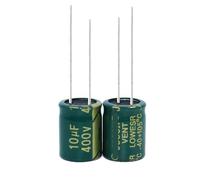 100PCS 400V10UF 10UF 400V Aluminum Electrolytic Capacitor high-frequency 10X13MM RUAJOGYNVM