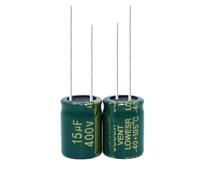 100PCS 400V15UF 15UF 400V Aluminum Electrolytic Capacitor high-frequency 10X13MM ICXLPMC