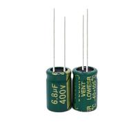 100PCS 400V6.8UF 6.8UF 400V Aluminum Electrolytic Capacitor high-frequency 8X12MM RUAJOGYNVM