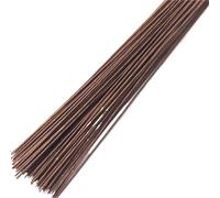 100Pcs 40cm Floral Stems Artificial DIY Accessoies Wedding Home Decor(Coffee)