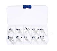 100pcs 5% 3950B 10 Values NTC Thermal Resistor Kit NTC-MF52AT Resistors set 1K 2K 3K 4.7K 5K 10K 20K 47K 50K 100K