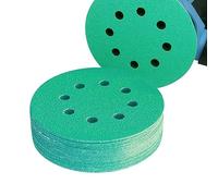 100pcs 5" Sanding Discs - Professional Anti-Clog Sandpaper with Assorted Grits for Wet and Dry Use(800grit)