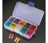 100PCS 50PCS Mini Blade Fuse Assortment Set for Auto Car Truck 2/3/5/7.5/10/15/20/25/30/35/40A with Box(100pcs)
