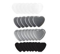 100PCS 57x53mm Soft Magnet Refrigerator Badge Button Making Supplies DIY Heart Refrigerator Magnet Metal Blank Making Parts Efficiently DIY Making