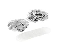 100pcs 58mm 75mm Back Mirror Badge Button Maker Parts Pins Pocket Mirror Round Button DIY Making Metal Parts Backpins For Craft Production(75mm)