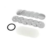 100pcs 58mm/75mm Back Mirror Badge Button Maker Parts Pins Pocket Mirror Round Button For Crafts DIY Photo Multipurpose(58mm)