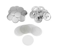 100PCS 58mm Metal Button Parts Supplies Fridge Magnet Bottle-Opener For Button Maker Machine Round Pin Maker Materials For Craft Production
