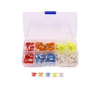 100Pcs 5A 10A 15A 20A 25A Automotive Car Truck Low Mini Blade Type Fuse Kit Protected circuits