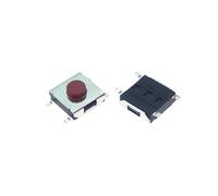 100PCS 6 * 6 * 3.1mm SMD Switch 4Pin Touch Switch Push Button Switches Red SMD Tact Switch 6x6x3.1mm IDGTTLDF