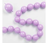 100PCS 6 Inch Light Purple Linking Balloons for Birthday Party Decorations