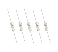 100Pcs 62Kohm Resistor 1W 5% Metal Oxide Film Resistors Axial Lead Flame Proof for DIY Electronic Projects and Experiments Tolerance Component