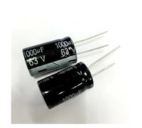 100PCS 63V1000UF 1000UF 63V Aluminum Electrolytic Capacitor 16 * 25mm BIANMTSW