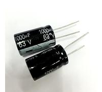 100PCS 63V1000UF 1000UF 63V Aluminum Electrolytic Capacitor 16 * 25mm Component