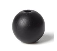 100Pcs 6mm Natural Glass Black Matte Round Loose Gemstone Energy Healing Beads 1mm Hole DIY Smooth Beads Jewelry Making